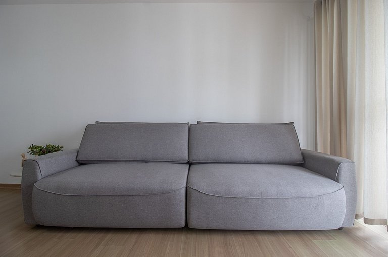 CNT92 - 3 Dorm, Av. Central, TV Smart, Wi-Fi