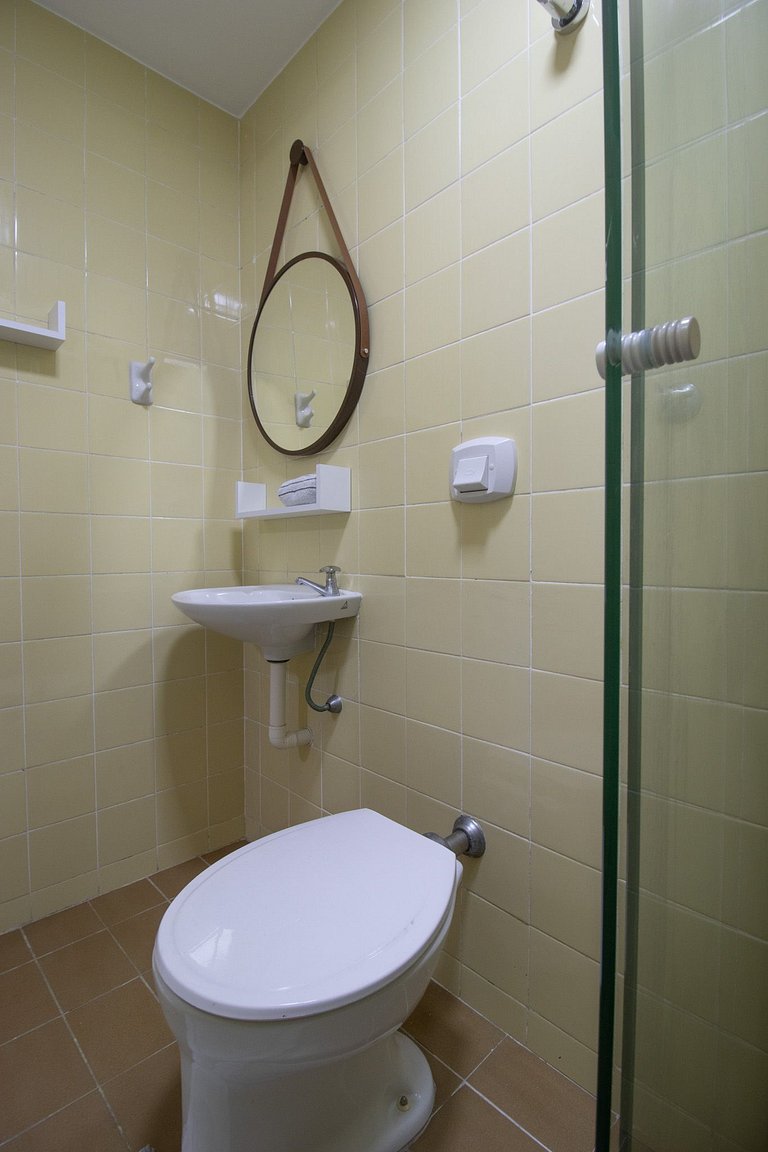 CNT92 - 3 Dorm, Av. Central, TV Smart, Wi-Fi