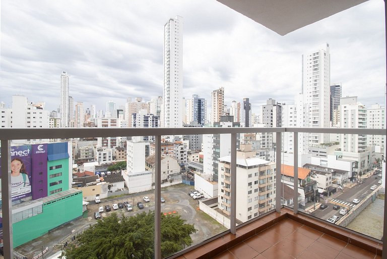 CNT92 - 3 Dorm, Av. Central, TV Smart, Wi-Fi