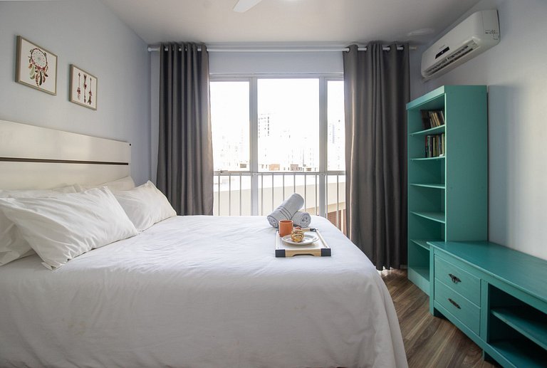 PRG13 - 4 Dorm, Climatizado, Garagem, Wi-Fi