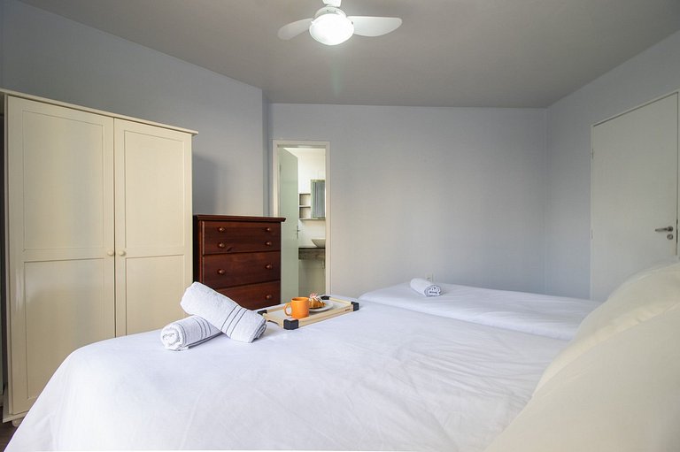 PRG13 - 4 Dorm, Climatizado, Garagem, Wi-Fi