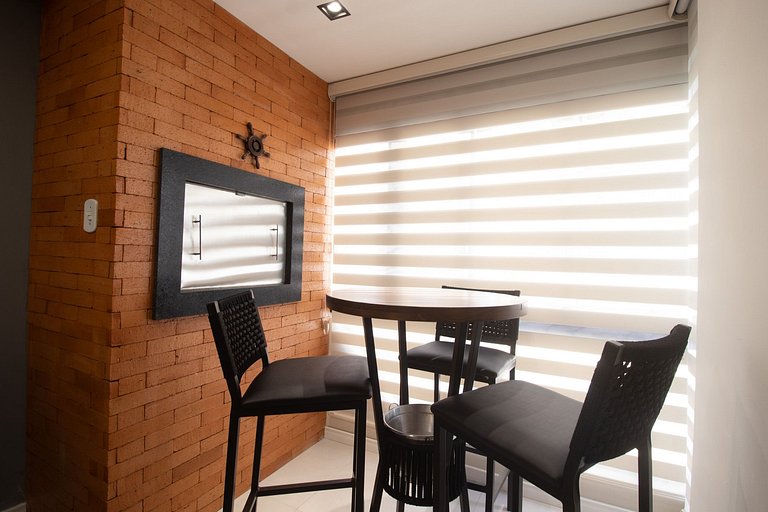 SLE72 - 2 Dorm, Climatizado, Smart TV, Barra Sul