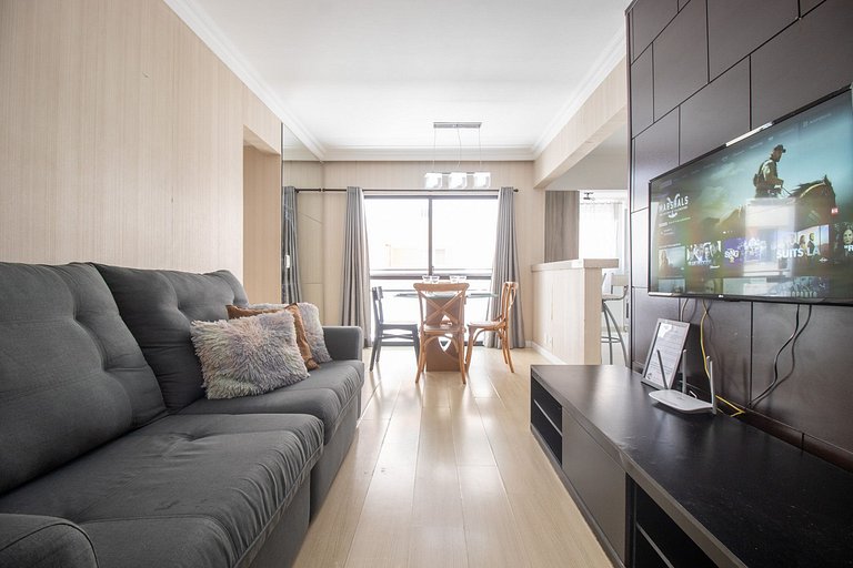 BK24 - 2 Dorm Climatizados, Garagem, Próx.Calçadão