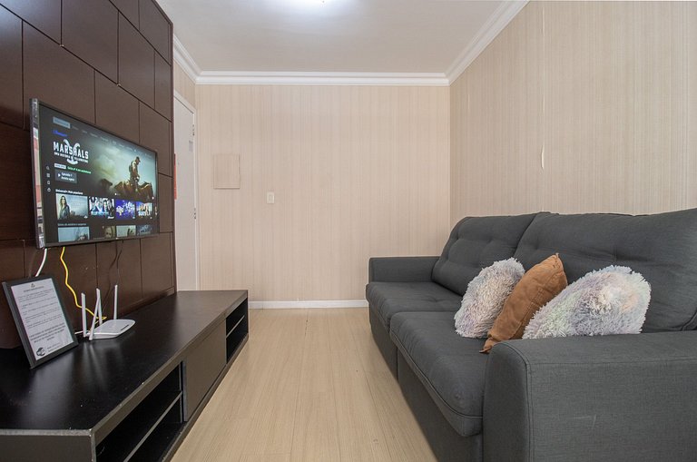 BK24 - 2 Dorm Climatizados, Garagem, Próx.Calçadão