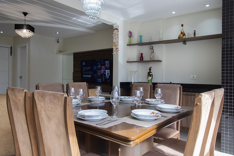 PLM41 - 3 Dorm, Churrasq, Amplo, 2 Garagens