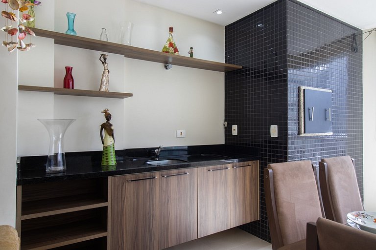 PLM41 - 3 Dorm, Churrasq, Amplo, 2 Garagens