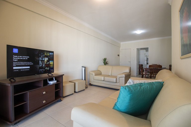 BRA111 - 2 Dorm, Av. Central, Churrasq, Garagem